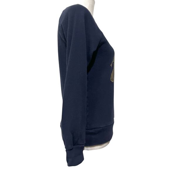 Lola Blankets Sweatshirt We Ride With Lola Crew Neck Pullover Cream Adult Sz L - Picture 5 of 7